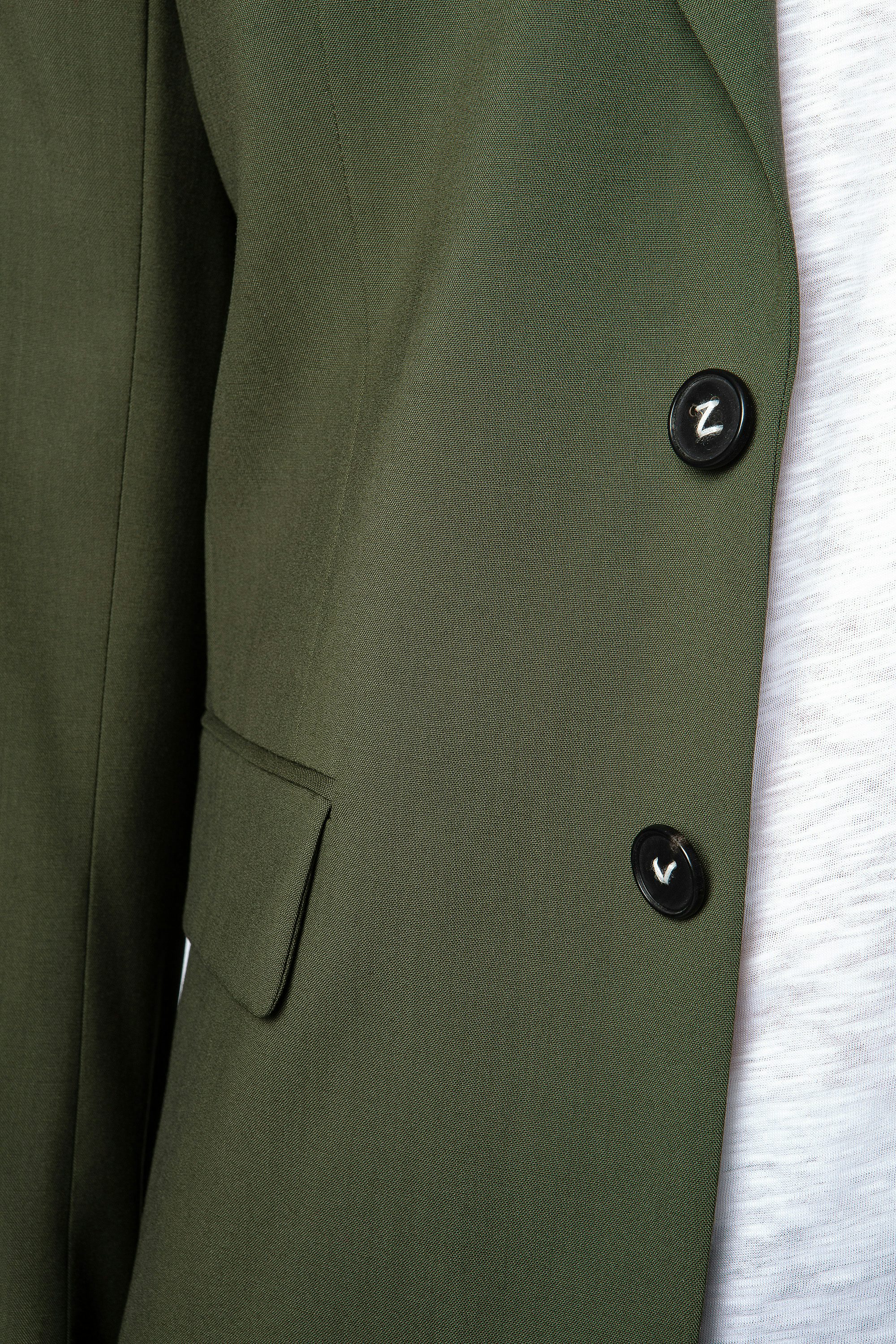 Version Wool jacket - Men’s blue jacket.